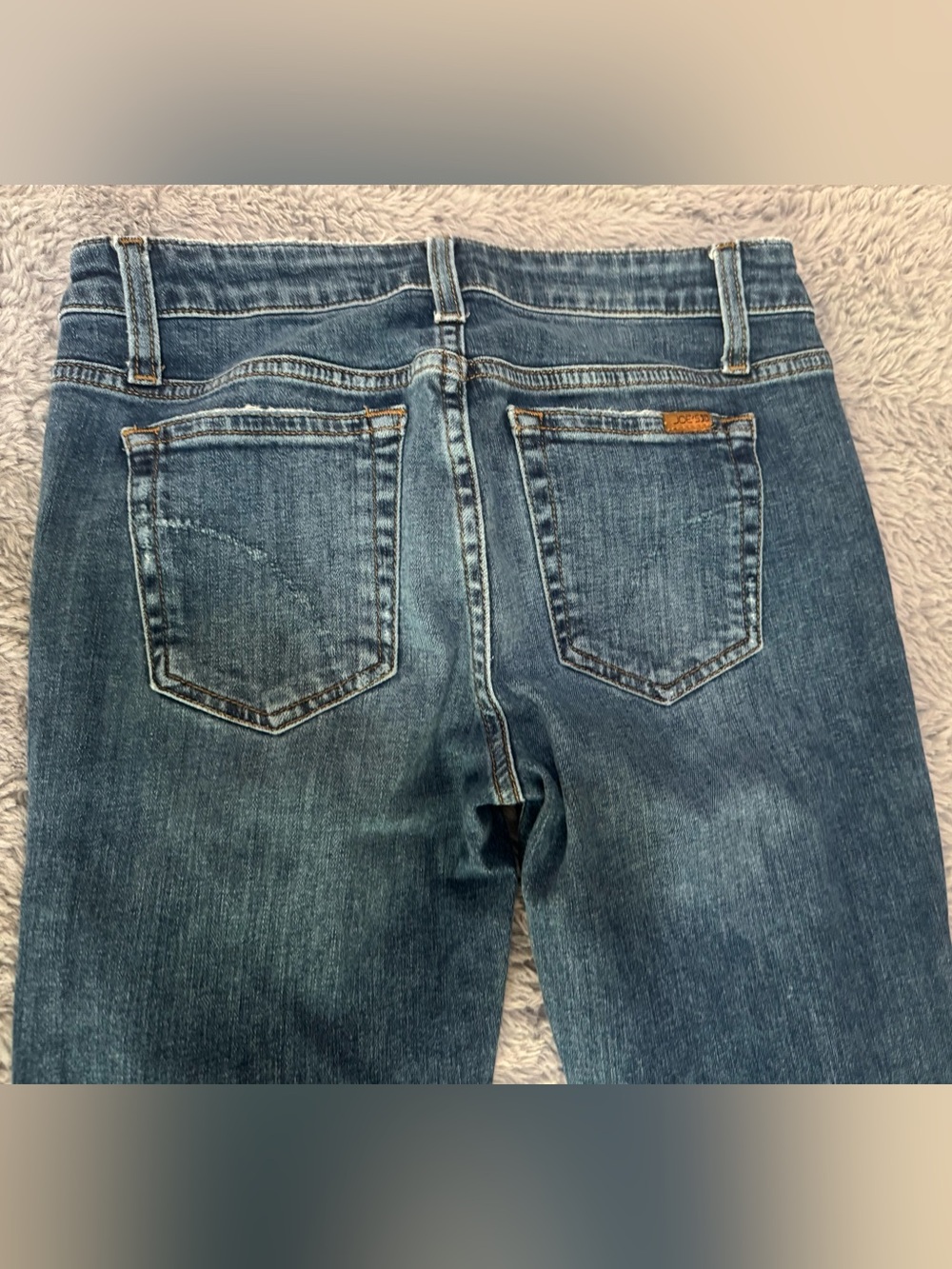Joe's Jeans Straight Leg Mid-rise Skinny Women's Denim in Medium Blue